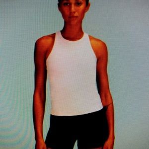 COPY - Lululemon align waist length Racerback tank top Strawberry Milkshake